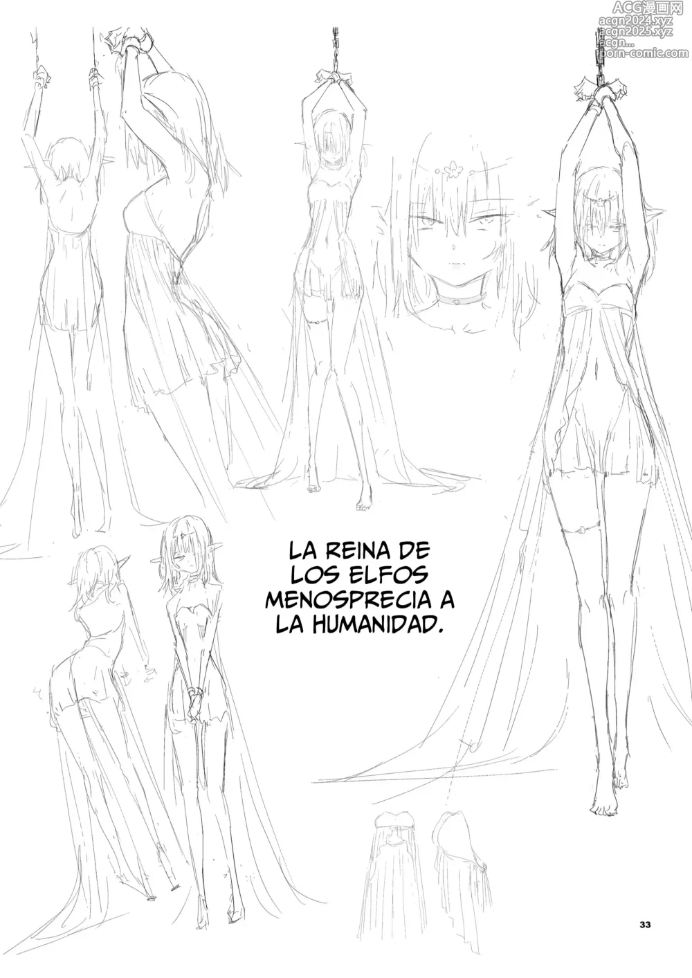 Page 35 of doujinshi Educación elfica. El país subyugado