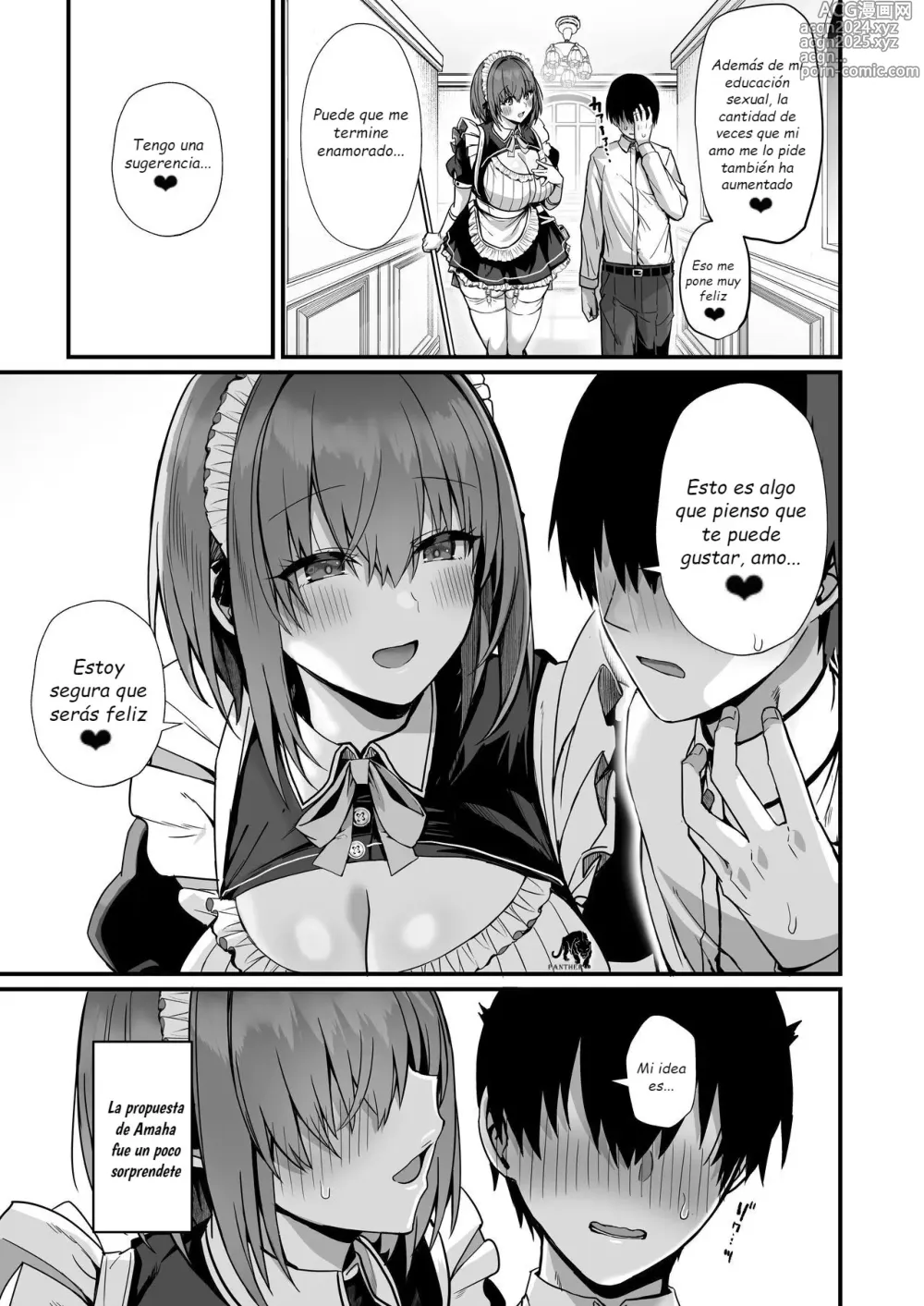 Page 42 of doujinshi Sirvienta del amor -Una historia sobre tener sexo con una gentil y dulce sirvienta erotica de grandes pechos-