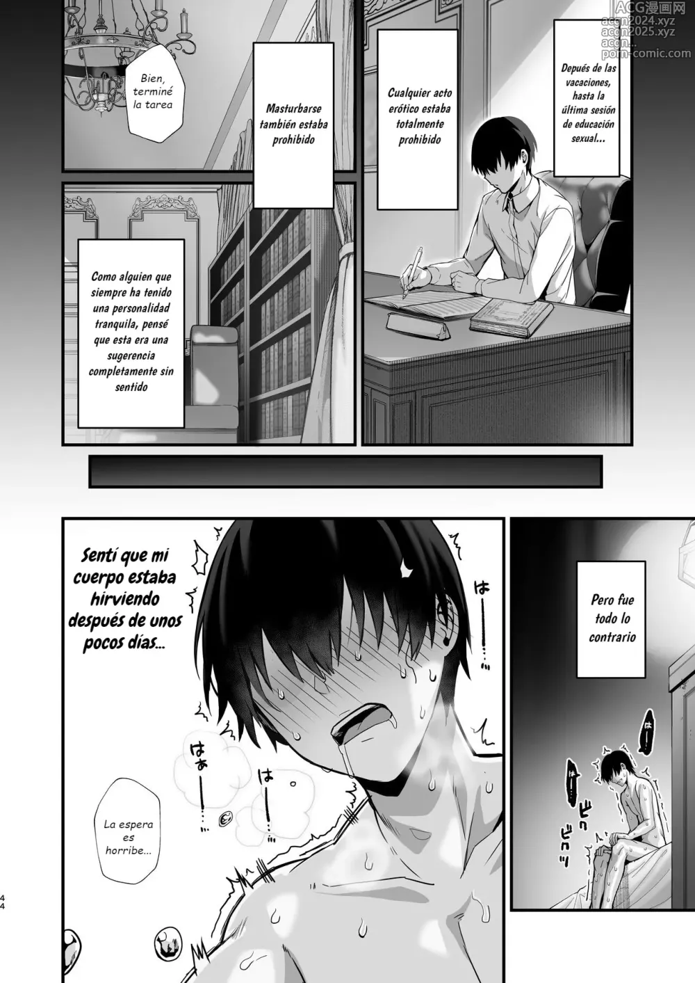 Page 43 of doujinshi Sirvienta del amor -Una historia sobre tener sexo con una gentil y dulce sirvienta erotica de grandes pechos-