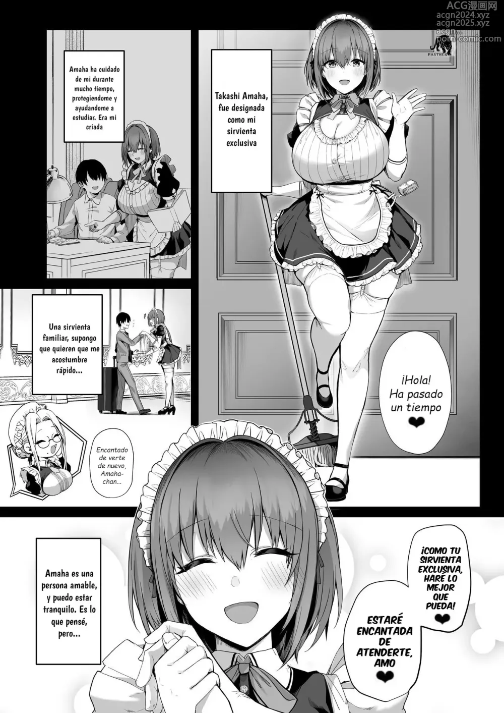 Page 8 of doujinshi Sirvienta del amor -Una historia sobre tener sexo con una gentil y dulce sirvienta erotica de grandes pechos-