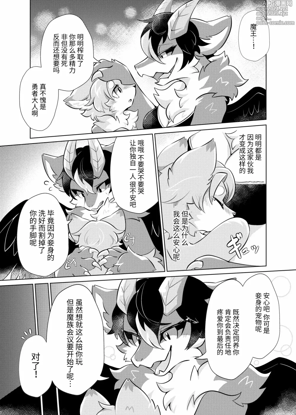 Page 13 of doujinshi 魔王大人的宠物