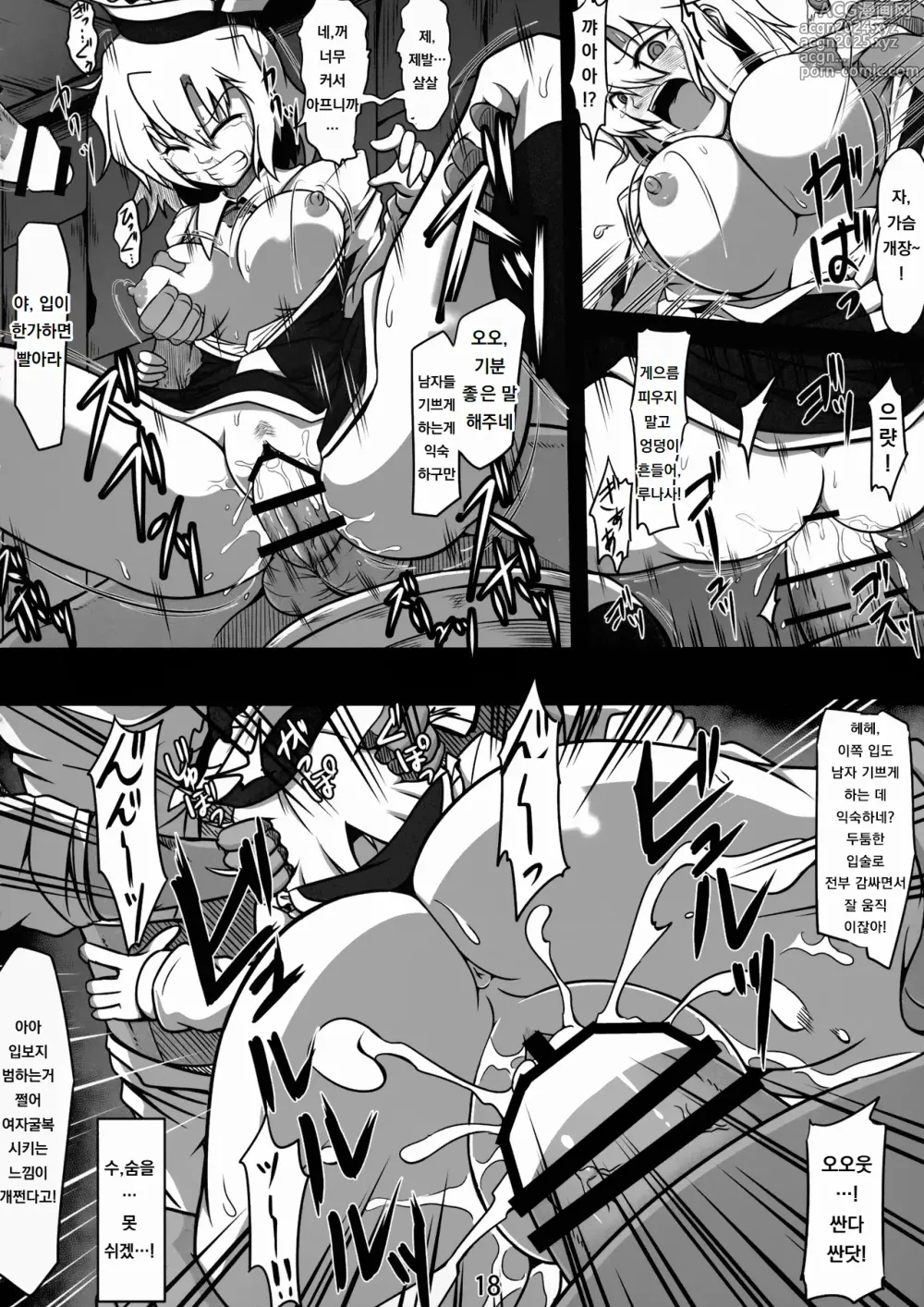 Page 17 of doujinshi 공중변소 루나사 ~가엾은 루나사 씨~