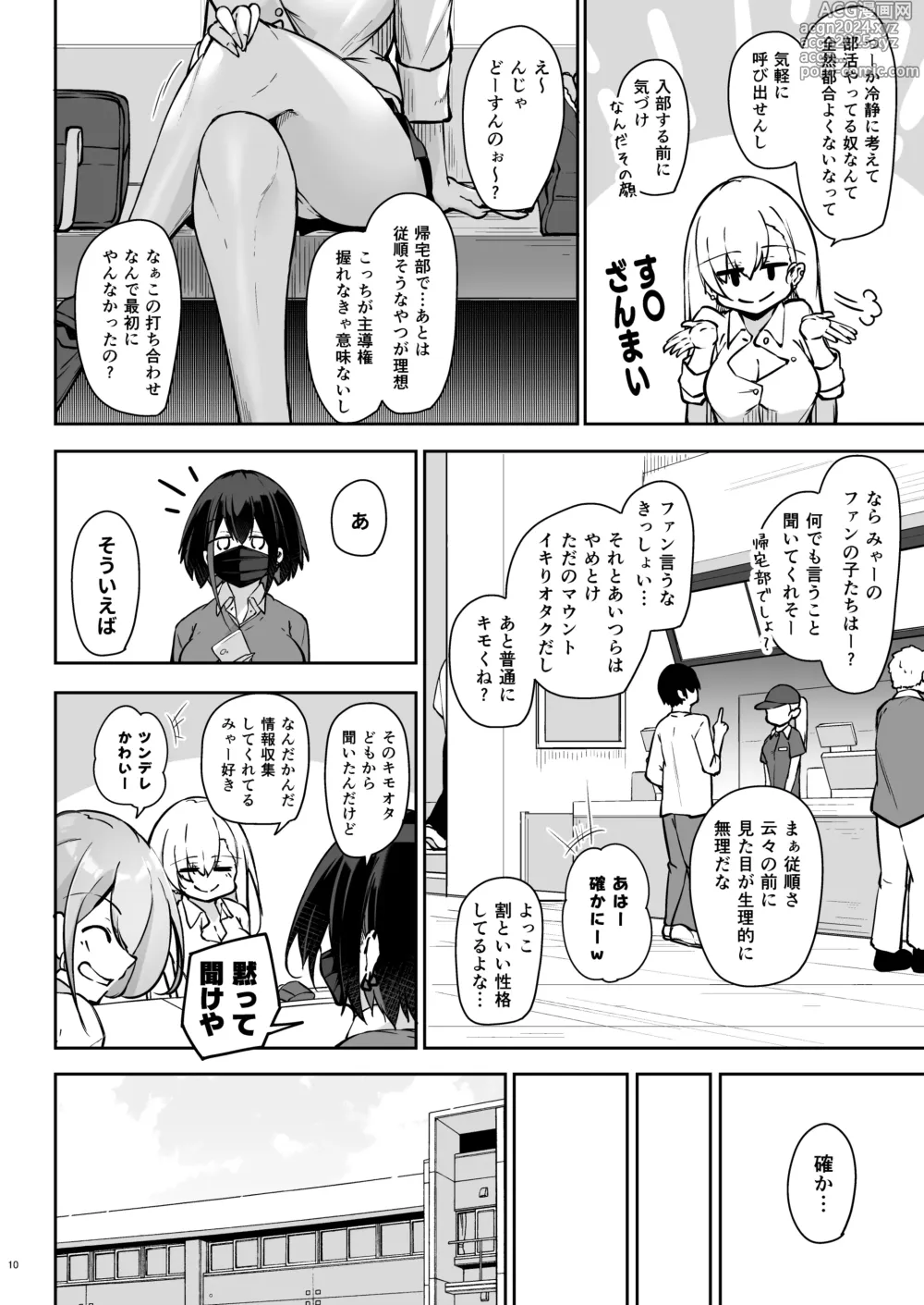 Page 9 of doujinshi Doukyuusei Gal 3 Nin-gumi to…