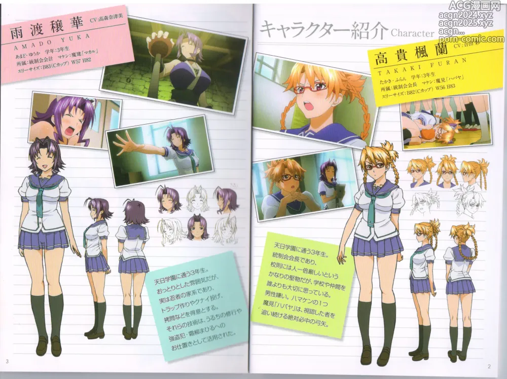 Page 2 of manga Maken-Ki! Two - BD Scan - 03 - JP Special Book - Box