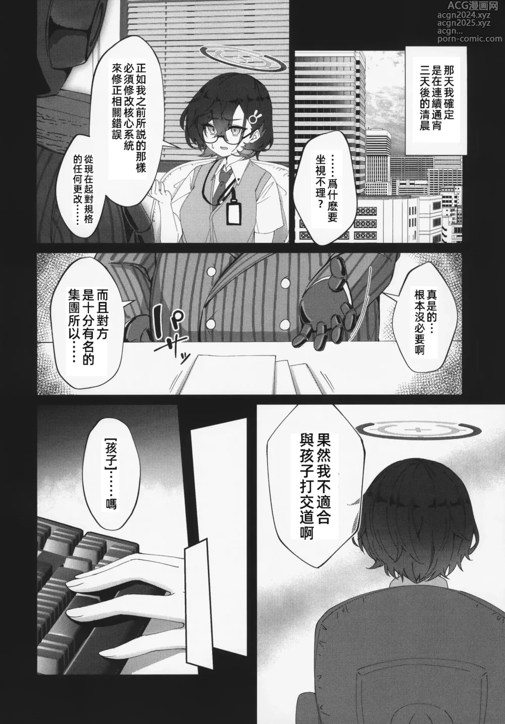 Page 8 of doujinshi 夜晚，要充分利用