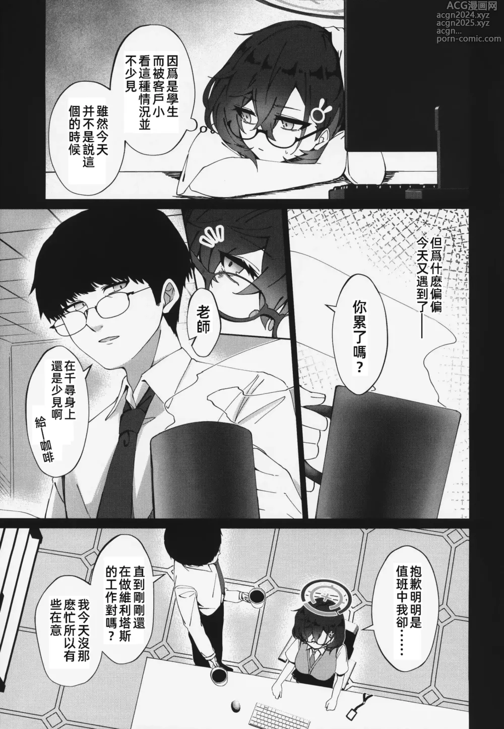 Page 9 of doujinshi 夜晚，要充分利用