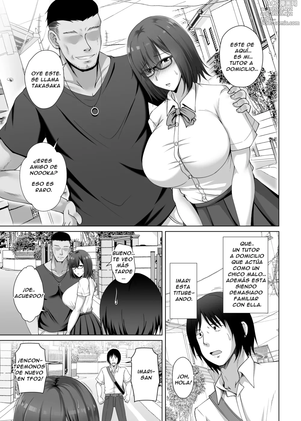 Page 7 of doujinshi Kanojo ga Tattoo o Ireta Wake ~Kataomoi no Kyonyuu Jimi Musume ga Yarichin Kareshi ni Somerareru made~