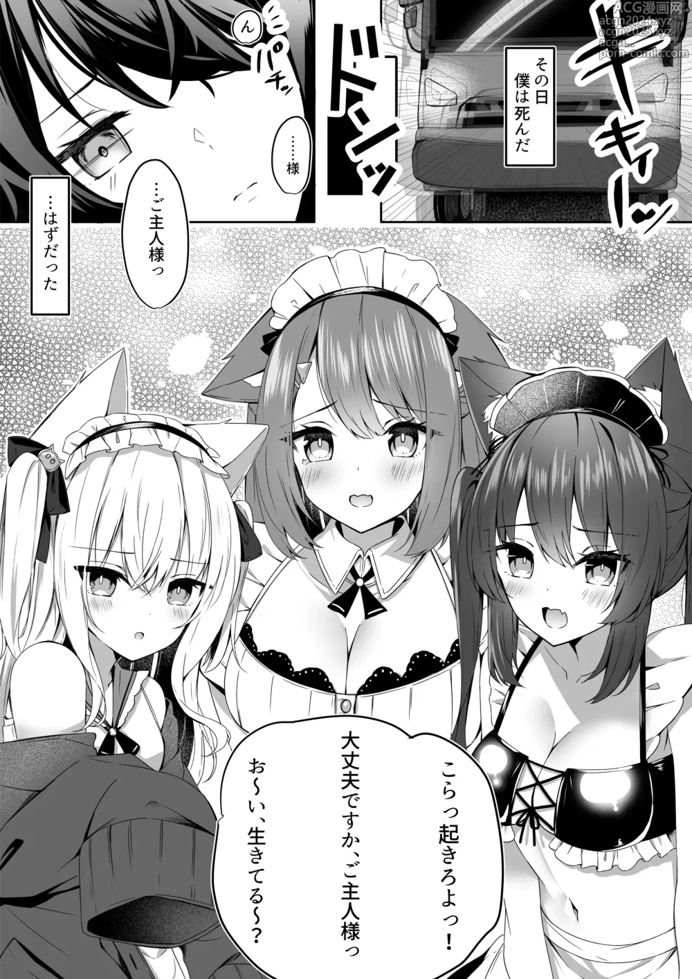 Page 2 of doujinshi Maid-san Hatsujou Chuuihou!?