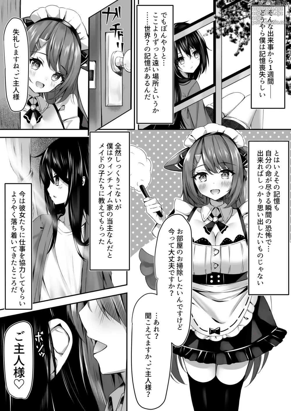 Page 4 of doujinshi Maid-san Hatsujou Chuuihou!?