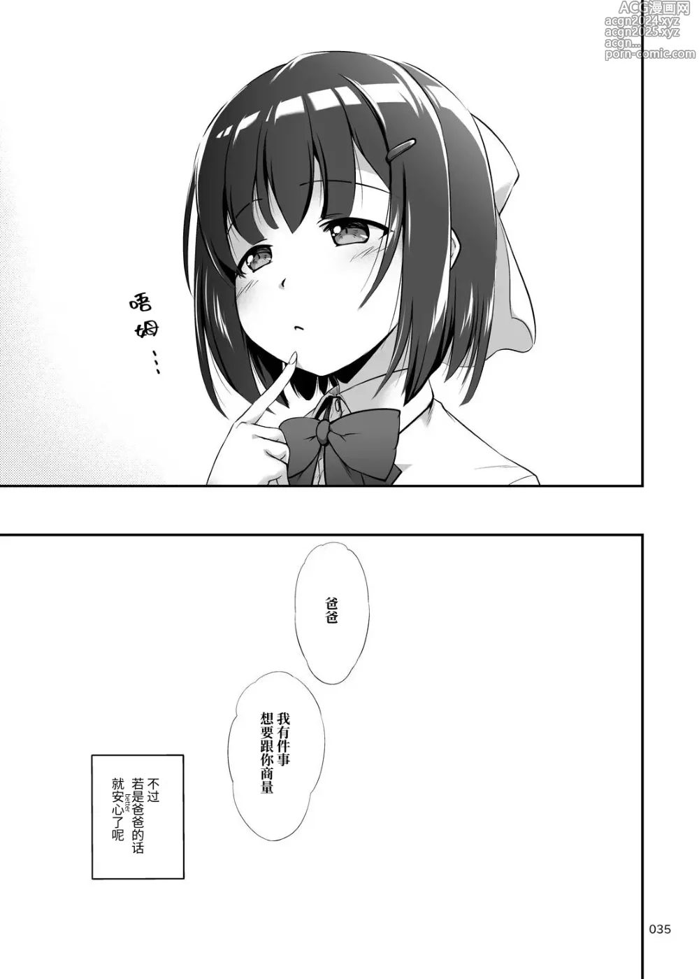 Page 35 of doujinshi 中出！父亲肉棒Junkie ～有父女受精怀孕西瓜肚H哦