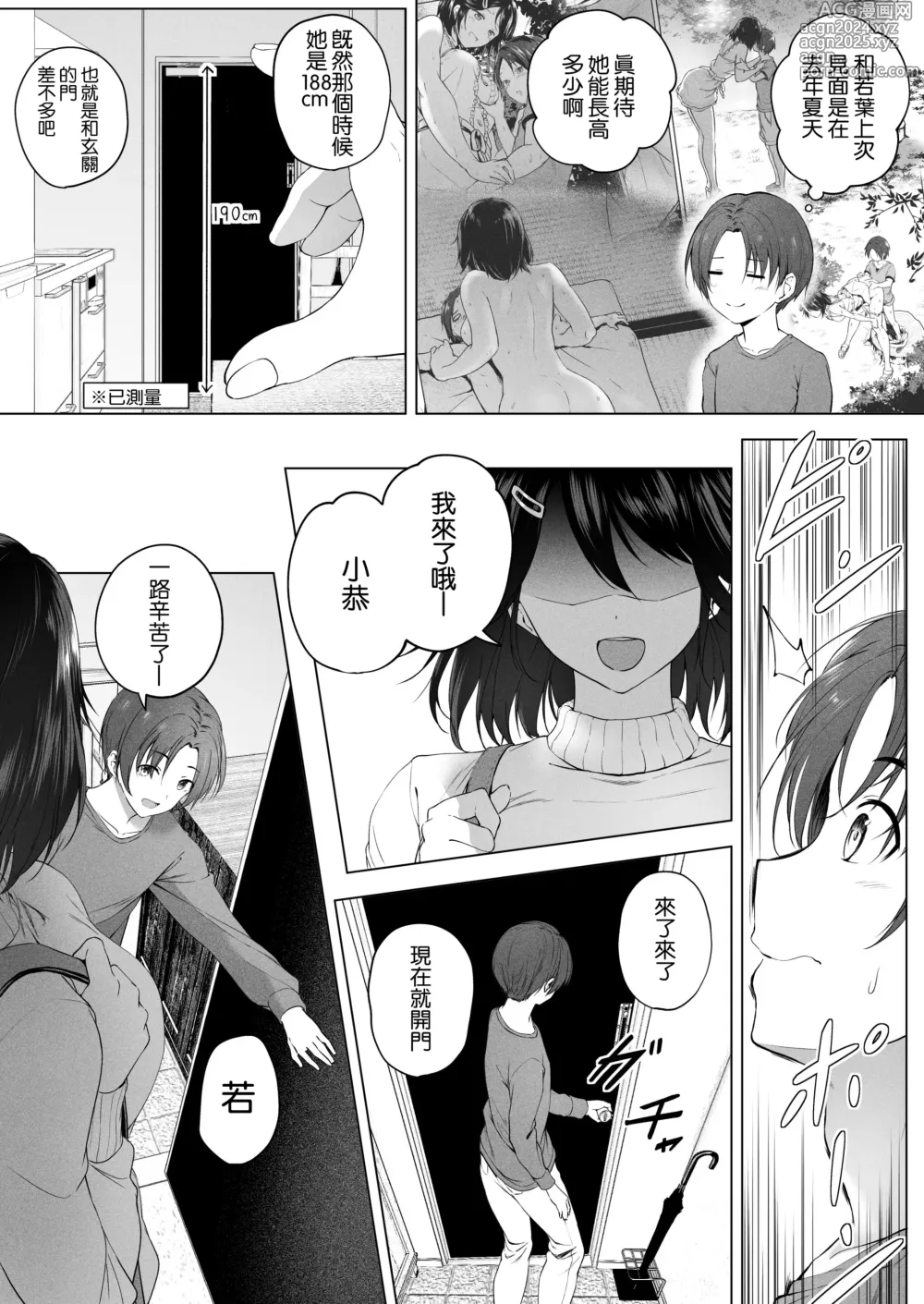 Page 4 of doujinshi 更進一步！和高个子表妹做色色的事吧