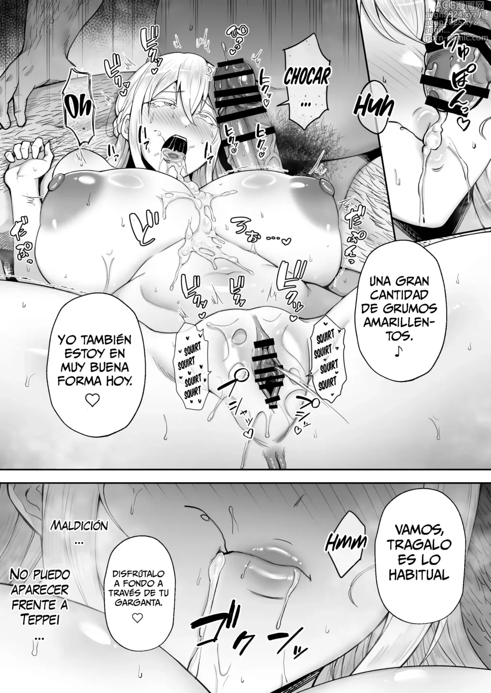 Page 15 of doujinshi Netorareta Bakunyuu Blonde Zuma Elena 02