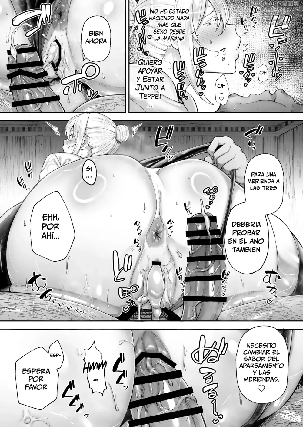 Page 19 of doujinshi Netorareta Bakunyuu Blonde Zuma Elena 02