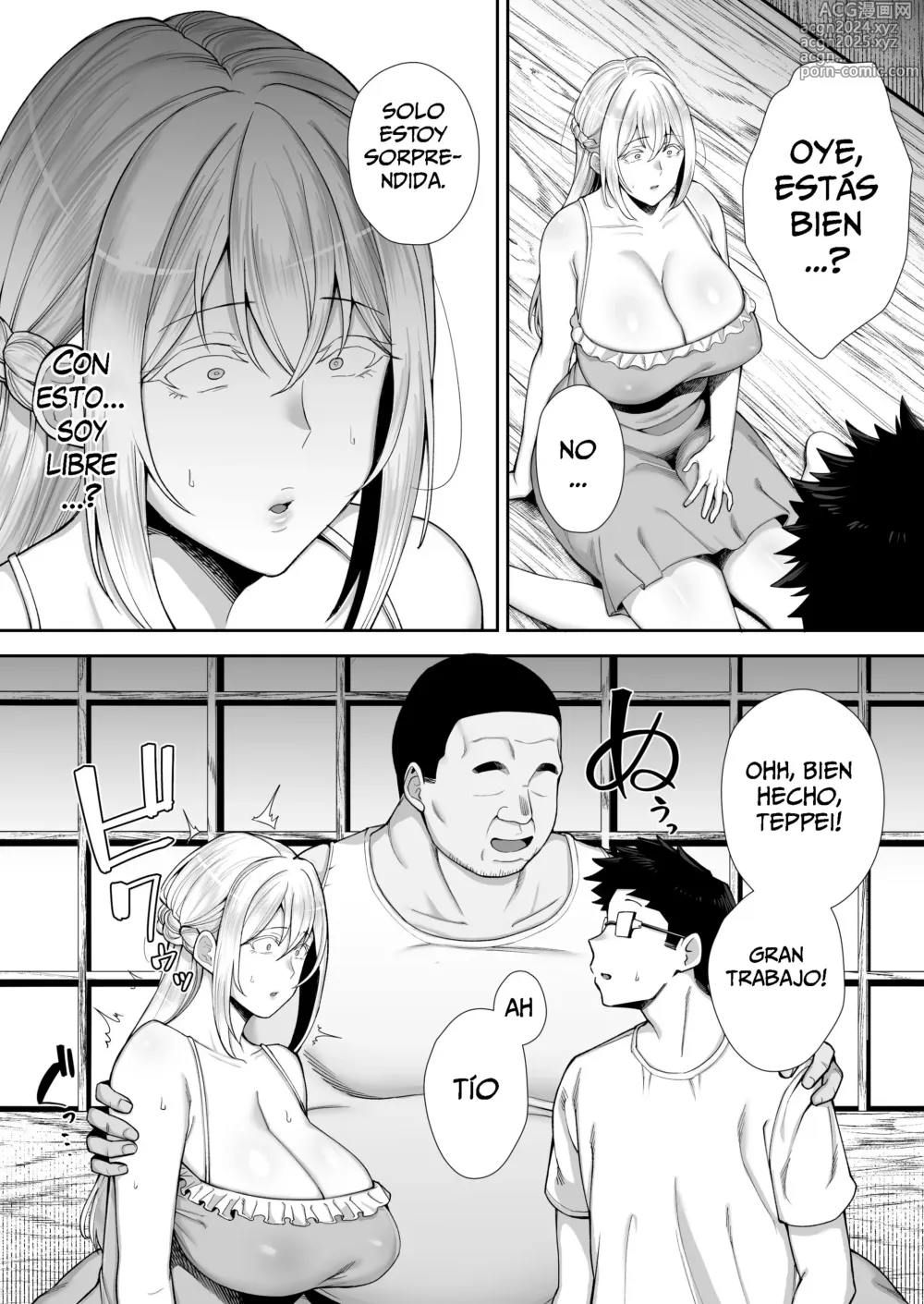 Page 43 of doujinshi Netorareta Bakunyuu Blonde Zuma Elena 02