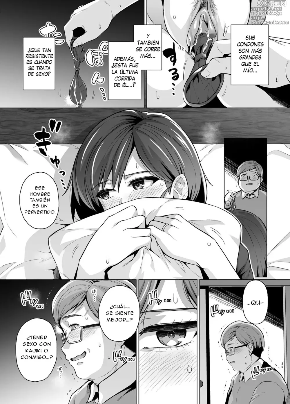 Page 31 of doujinshi Tsuma ga, Tanin no Mesu ni naru made -Short Cut Kyonyuu Tsuma Sasaki Misaki Hen- (decensored)