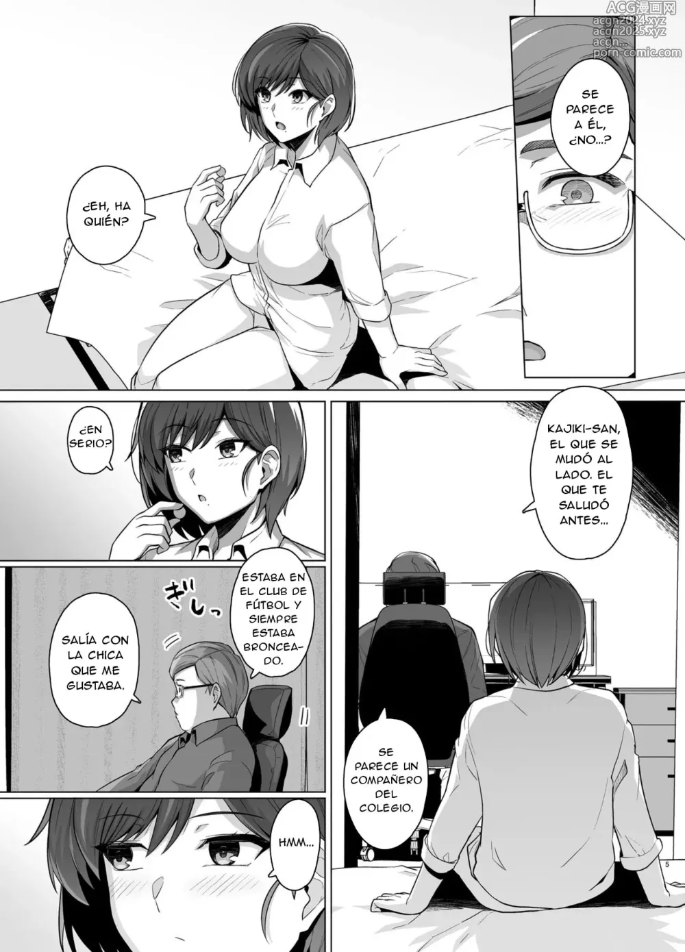 Page 7 of doujinshi Tsuma ga, Tanin no Mesu ni naru made -Short Cut Kyonyuu Tsuma Sasaki Misaki Hen- (decensored)