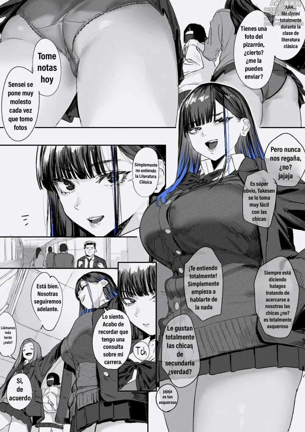 Page 1 of doujinshi Una historia sobre tener una JK sentada en su cara