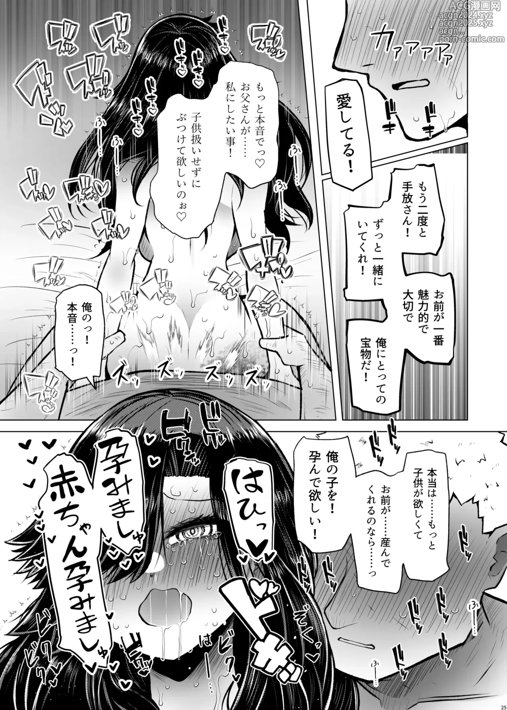 Page 25 of doujinshi Idensei Shikkan no Risk ga Nai nara Papa to Kozukuri Shite mo Ii yo ne 4