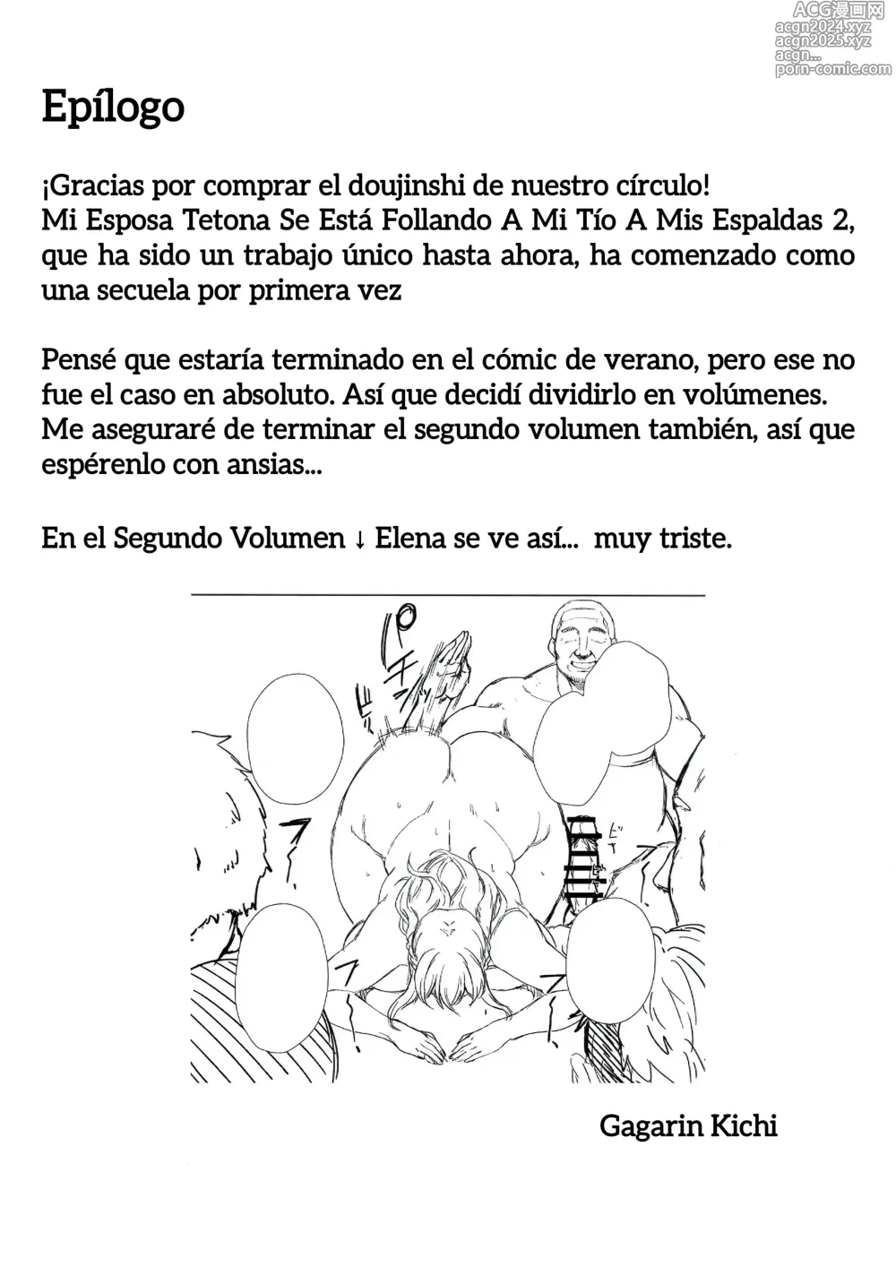 Page 46 of doujinshi Mi Esposa Tetona Se Está Follando A Mi Tío A Mis Espaldas 2