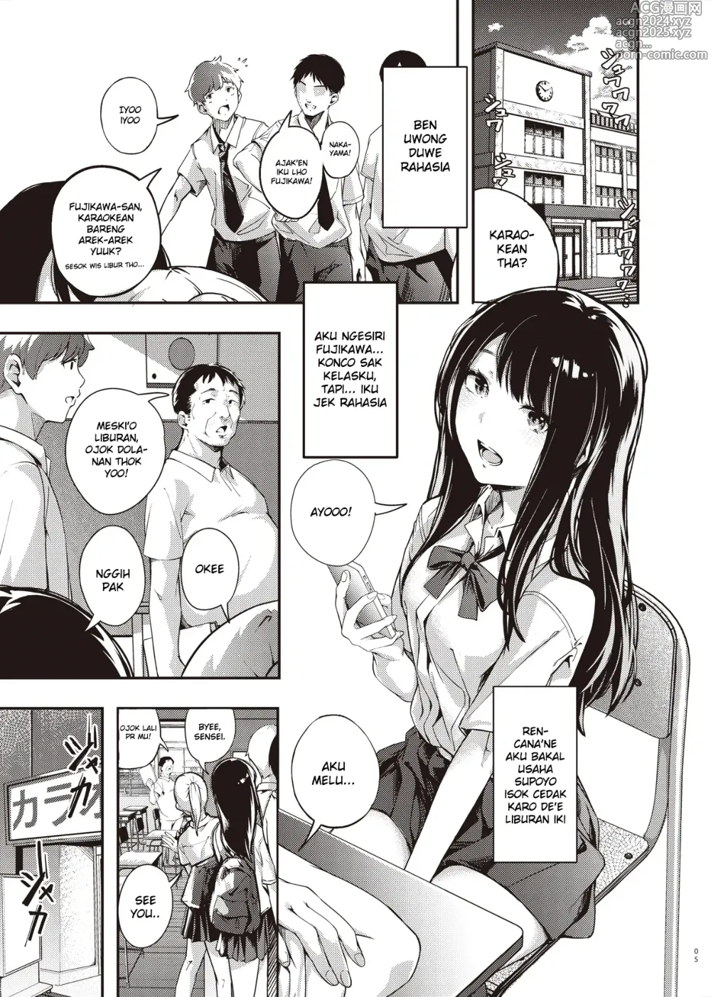 Page 4 of doujinshi Rahasia Liburan Musim Panas sing Aku Gak Ero