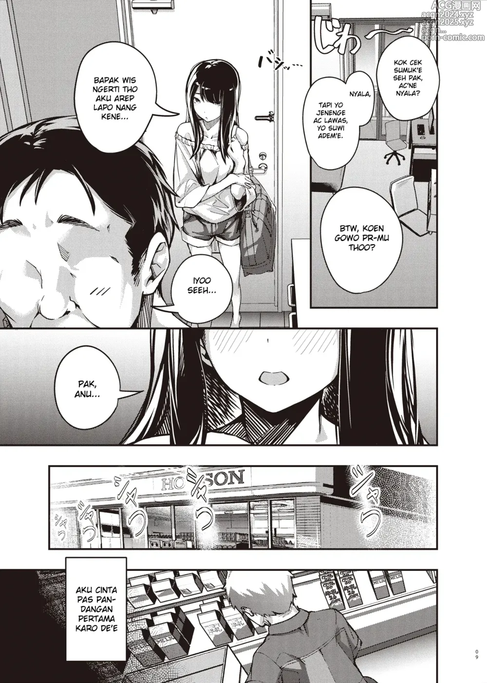 Page 8 of doujinshi Rahasia Liburan Musim Panas sing Aku Gak Ero