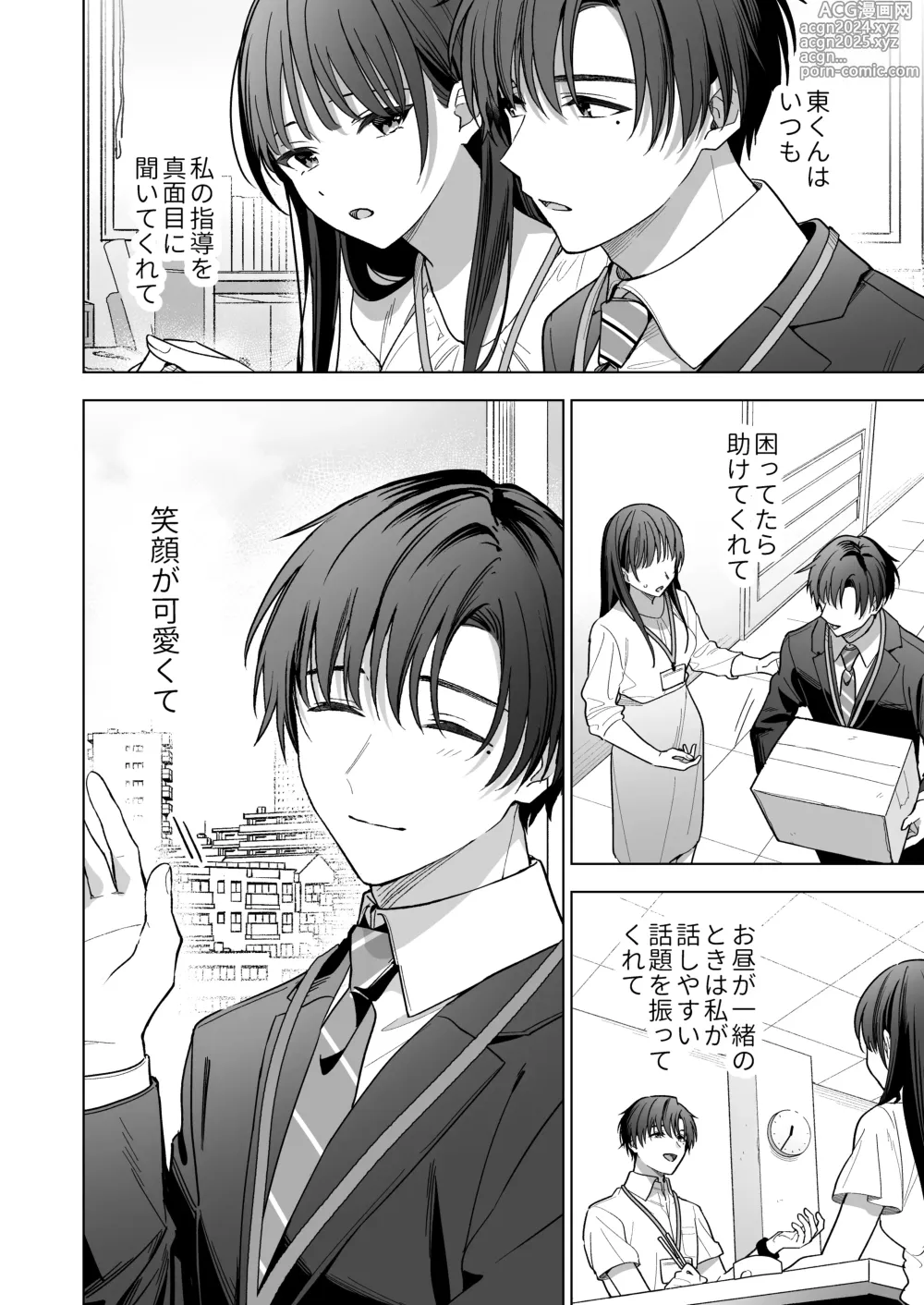 Page 21 of doujinshi Majime na Kouhai kara Kairaku Zeme Sareru Nante Kiitenai!