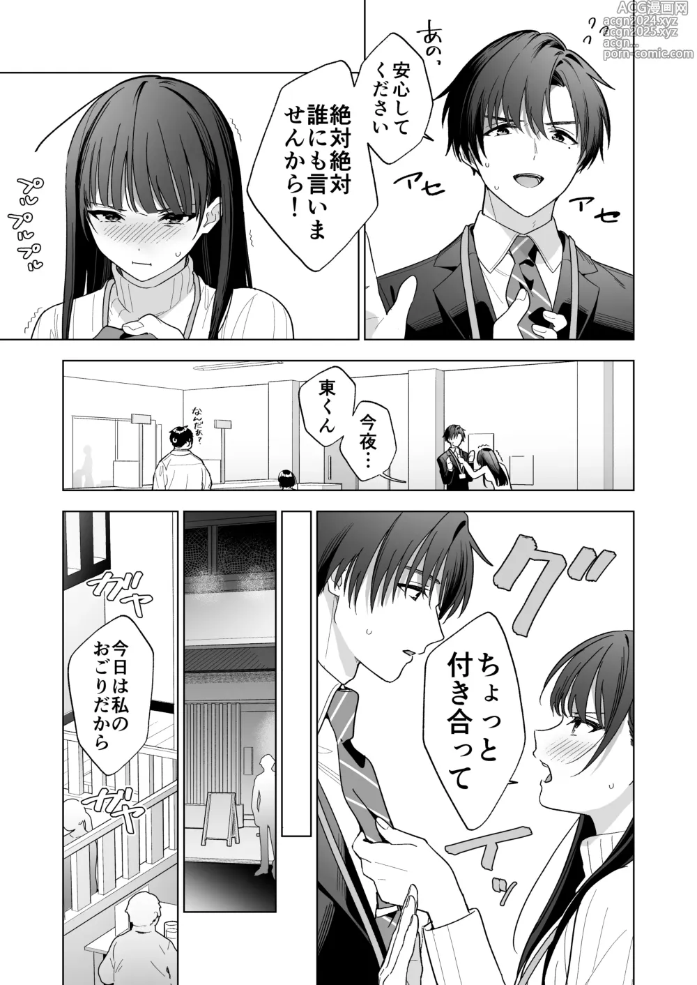 Page 8 of doujinshi Majime na Kouhai kara Kairaku Zeme Sareru Nante Kiitenai!