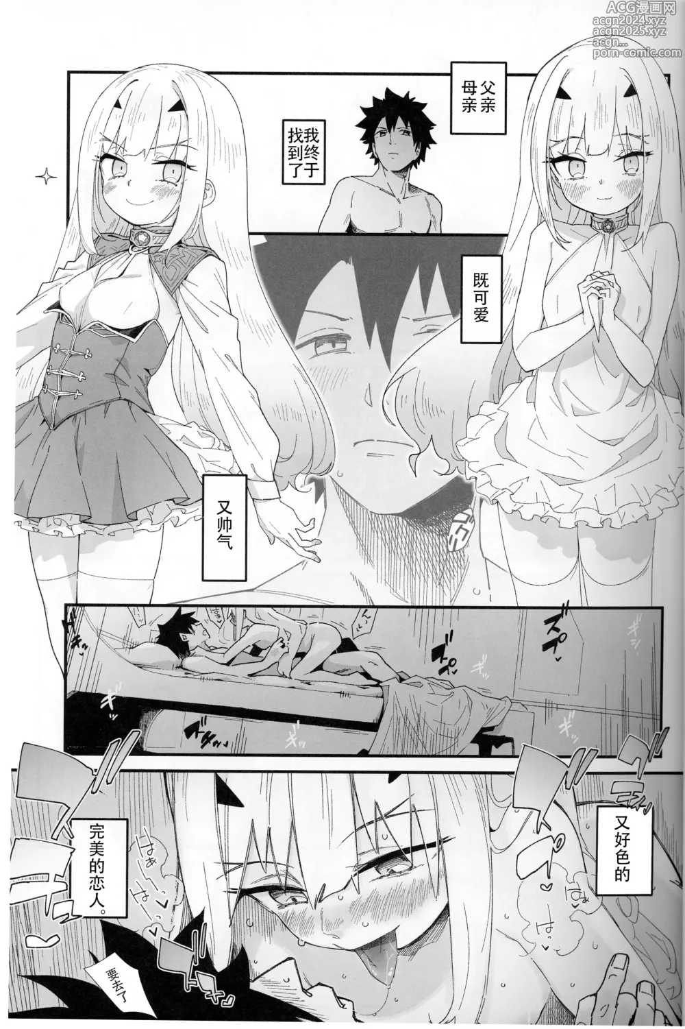 Page 2 of doujinshi Melu-ko wa Guigui Kuru ga Koubi ga Doheta.