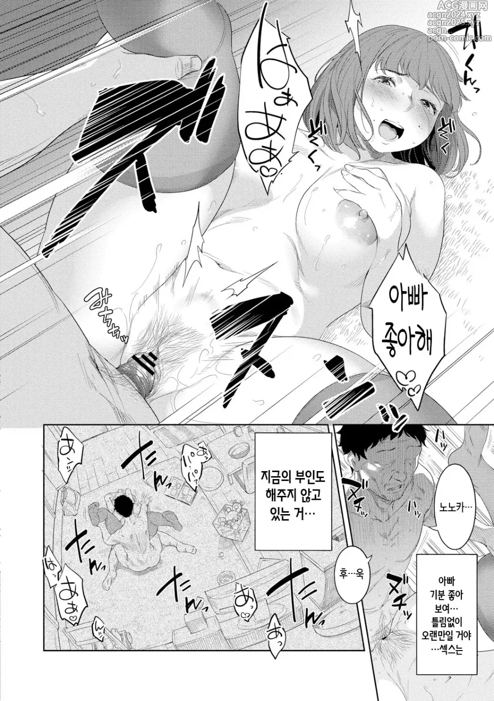 Page 110 of manga 근친적 편향