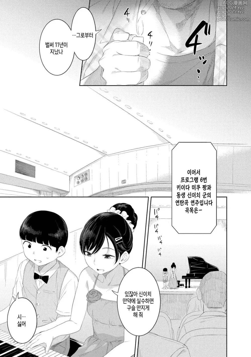 Page 135 of manga 근친적 편향