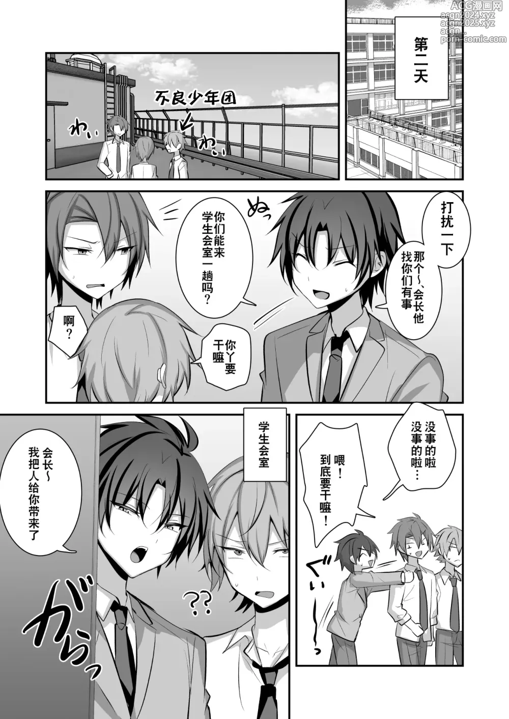 Page 18 of doujinshi 学生会会长女装来改善学校风纪的故事