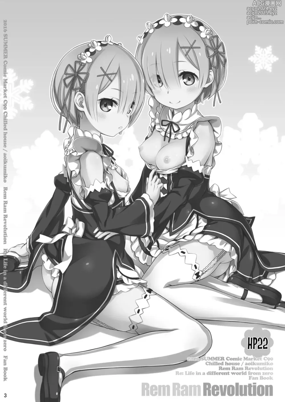 Page 2 of doujinshi Rem Ram Revolution