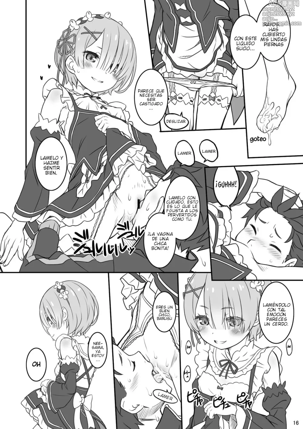 Page 14 of doujinshi Rem Ram Revolution