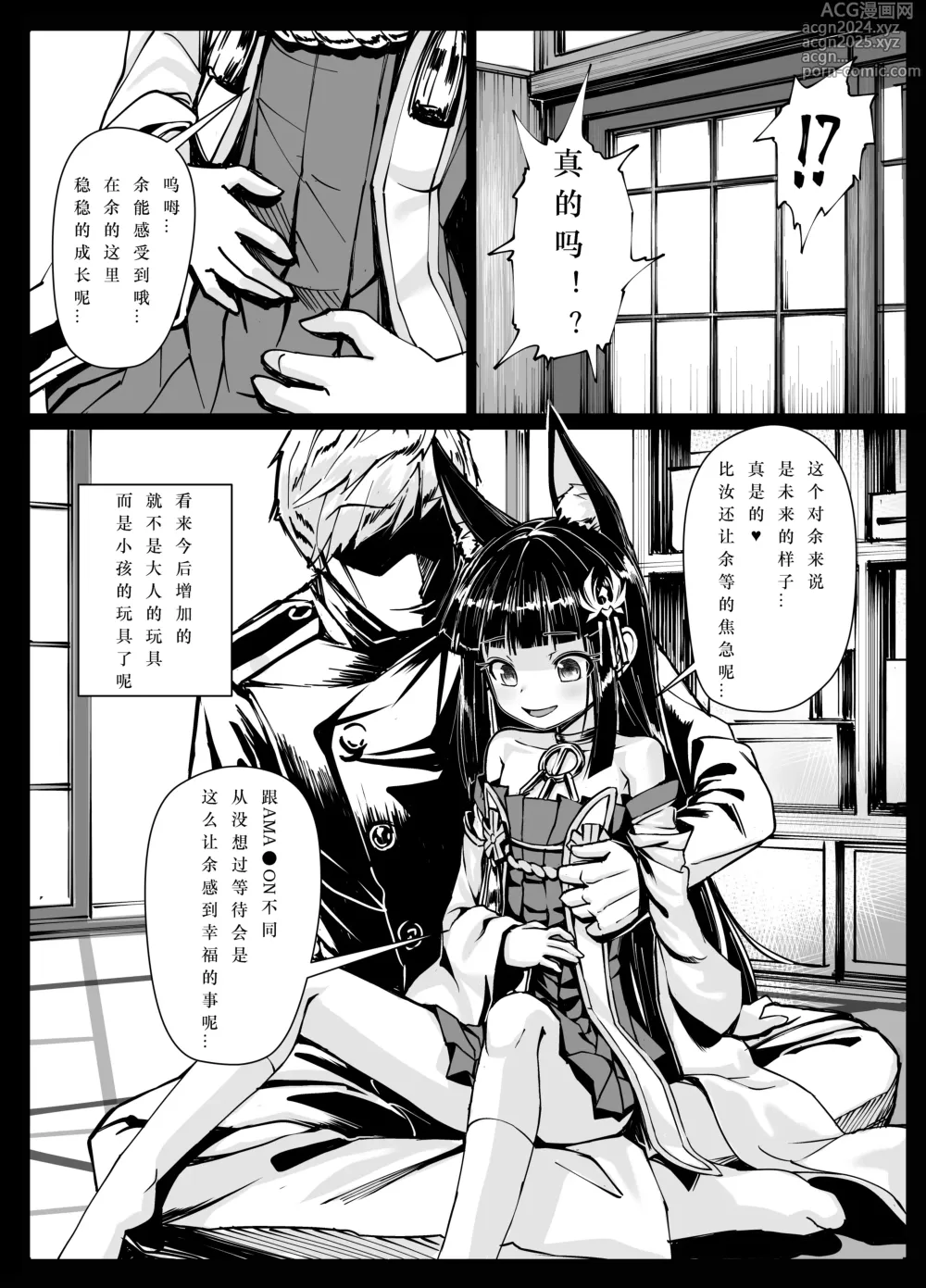 Page 22 of doujinshi Yo wa Nagato Juushou (Teokure) no Nagato de Aru