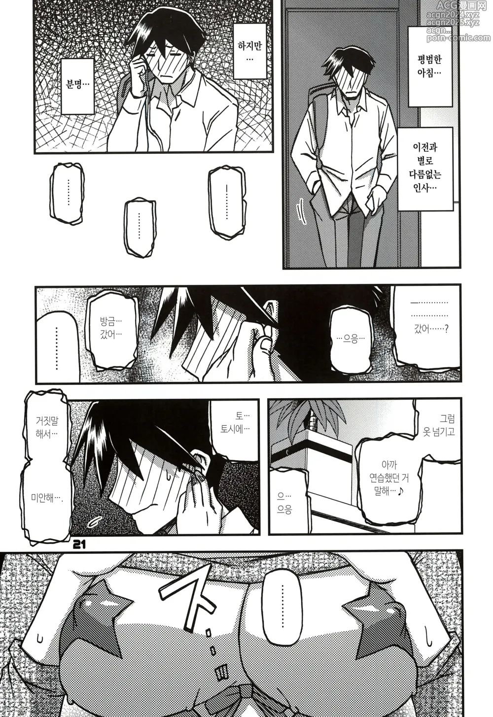 Page 21 of doujinshi 산희의실 후미코 CONTINUATION2