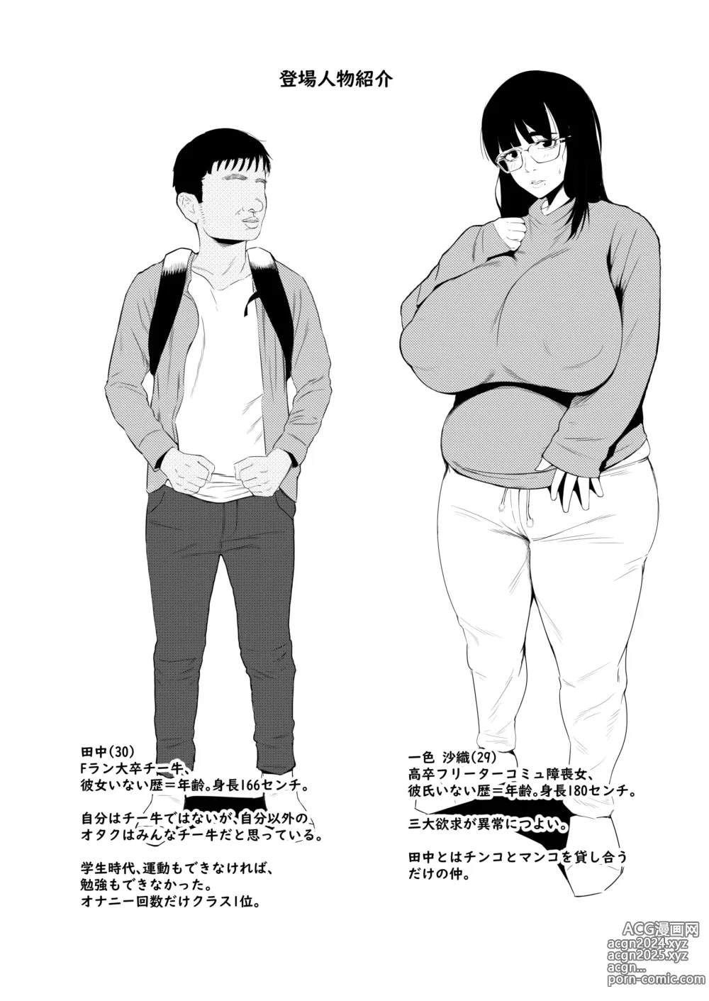 Page 4 of doujinshi Jirou-kei InCha Mojo to Gehin Koubi Suru Hon