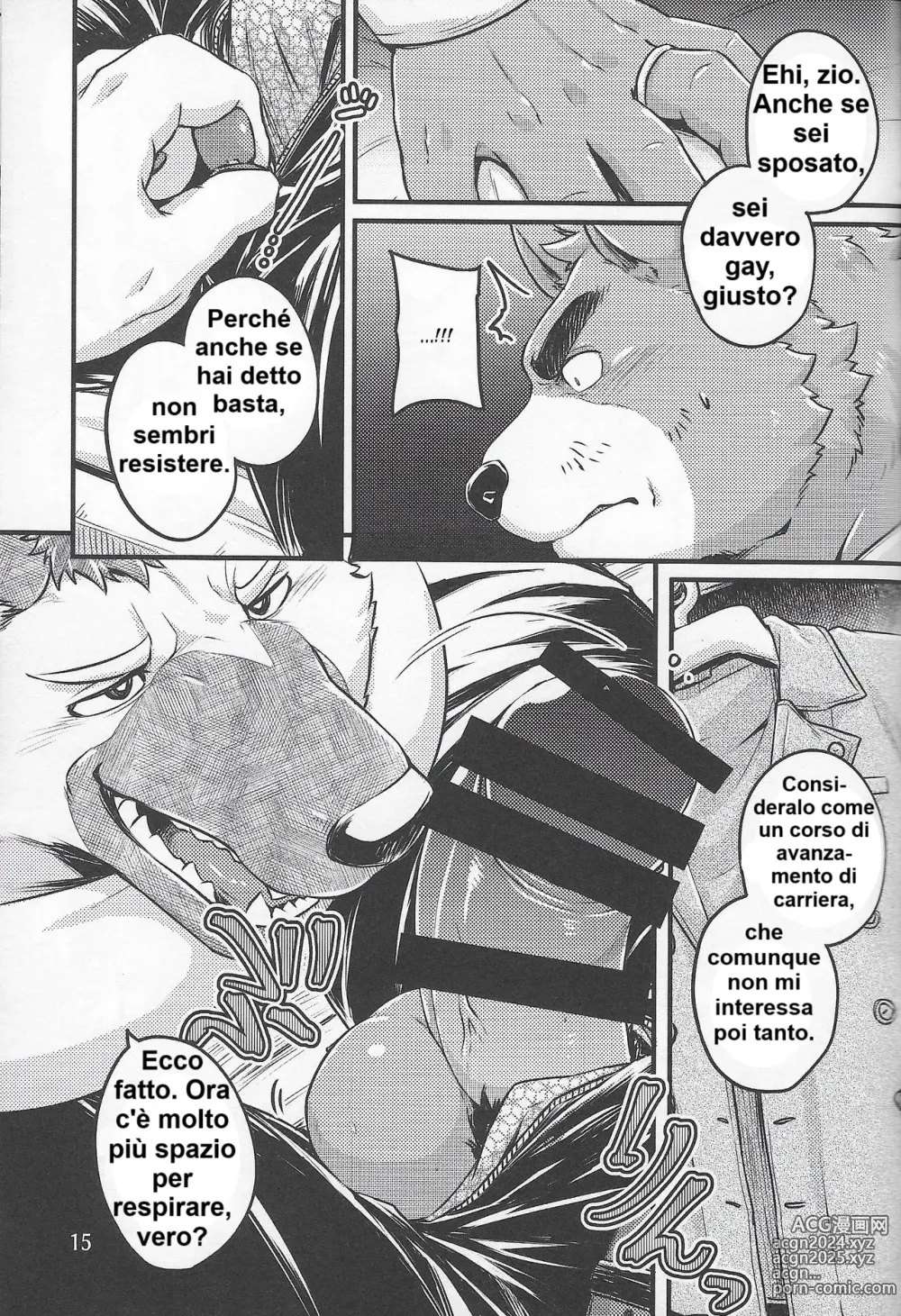 Page 14 of doujinshi Diritti paralleli ita