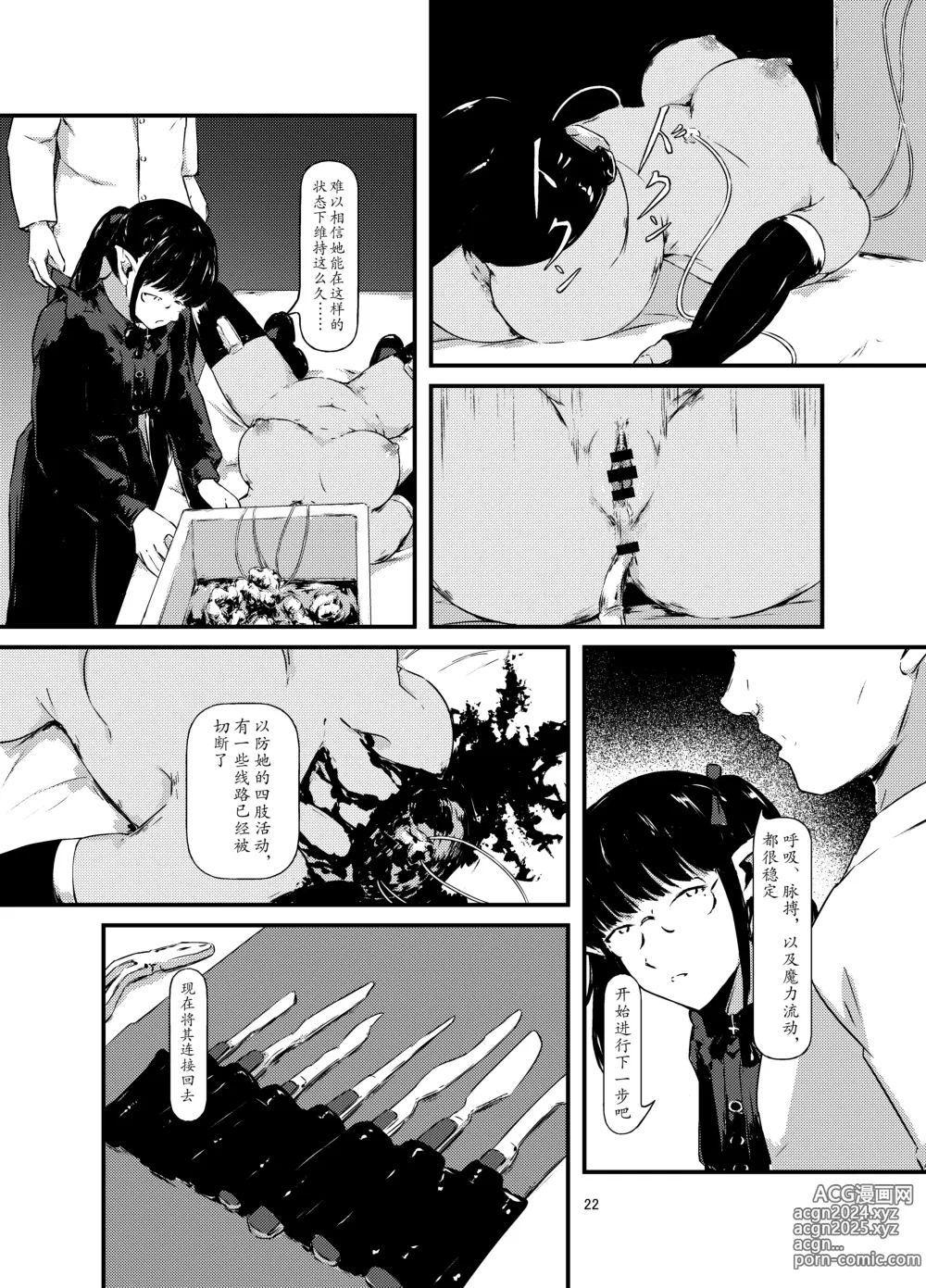 Page 22 of doujinshi 恶魔的实验