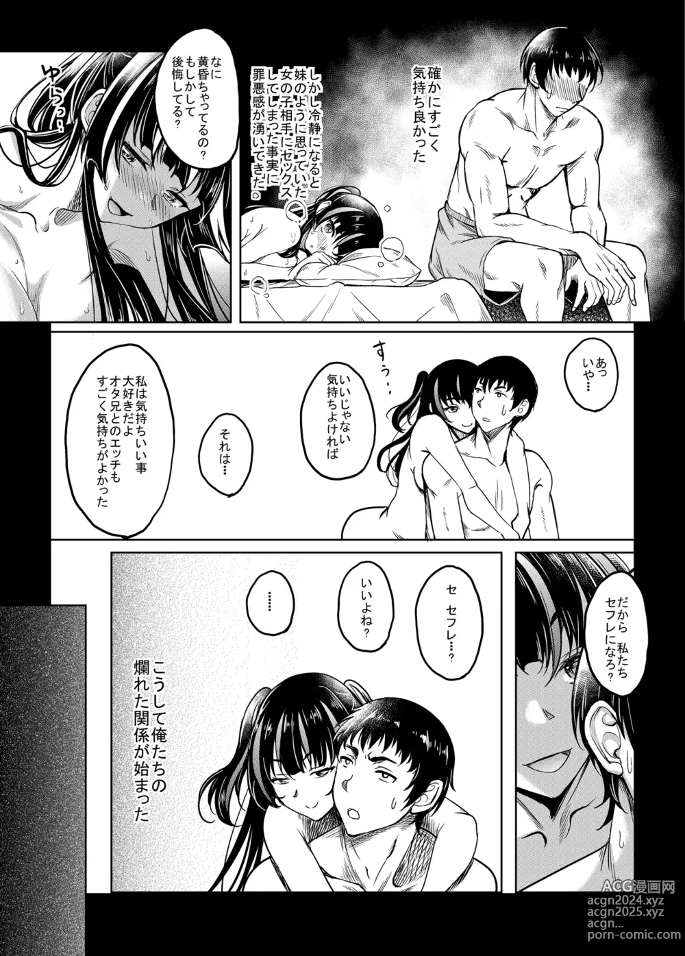 Page 22 of doujinshi Gal JK na Toshishita Osananajimi to Sexfriend ni Nacchau Ohanashi