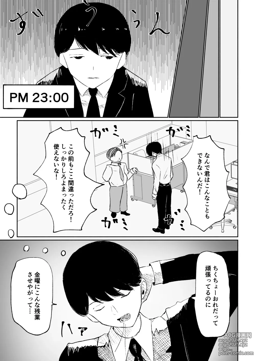 Page 9 of doujinshi Rinjin Josei no Ashi ni Kanzen Haiboku Suru Hanashi