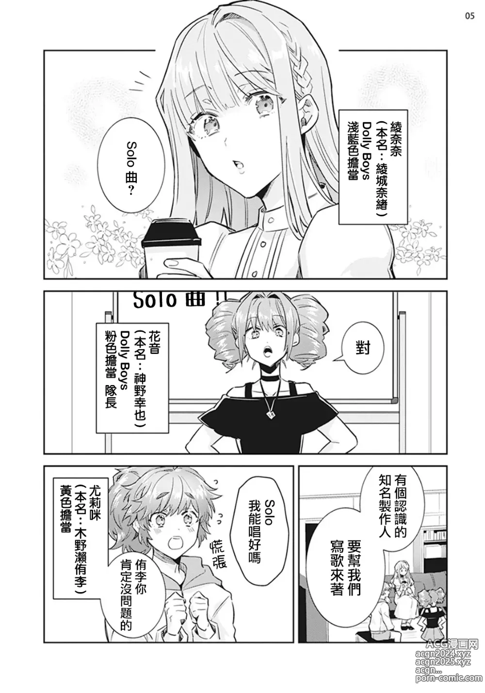 Page 6 of manga Otokonoko Idol Zenin Baritachi Keikaku episode.1