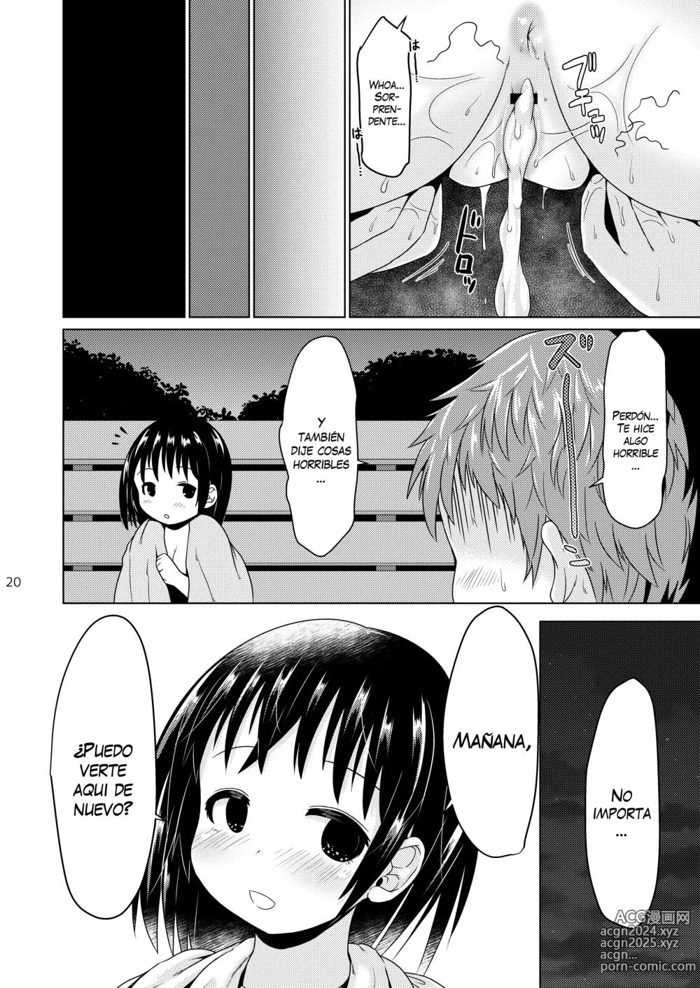 Page 19 of doujinshi Konya, Shoujo wa Kakeru.