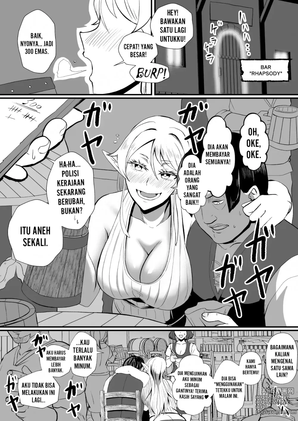 Page 13 of doujinshi JEBAKAN PENUKAR TUBUH ~ LIZA SI ELF PENYIHIR TELAH KEMBALI ~