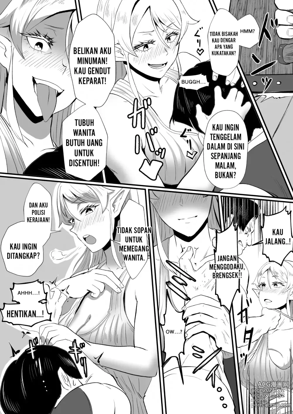 Page 14 of doujinshi JEBAKAN PENUKAR TUBUH ~ LIZA SI ELF PENYIHIR TELAH KEMBALI ~