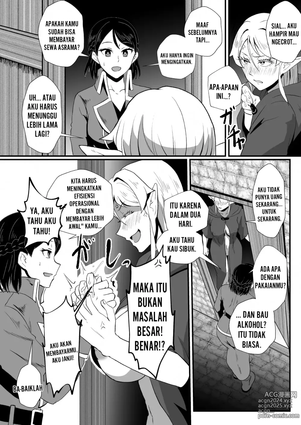 Page 17 of doujinshi JEBAKAN PENUKAR TUBUH ~ LIZA SI ELF PENYIHIR TELAH KEMBALI ~