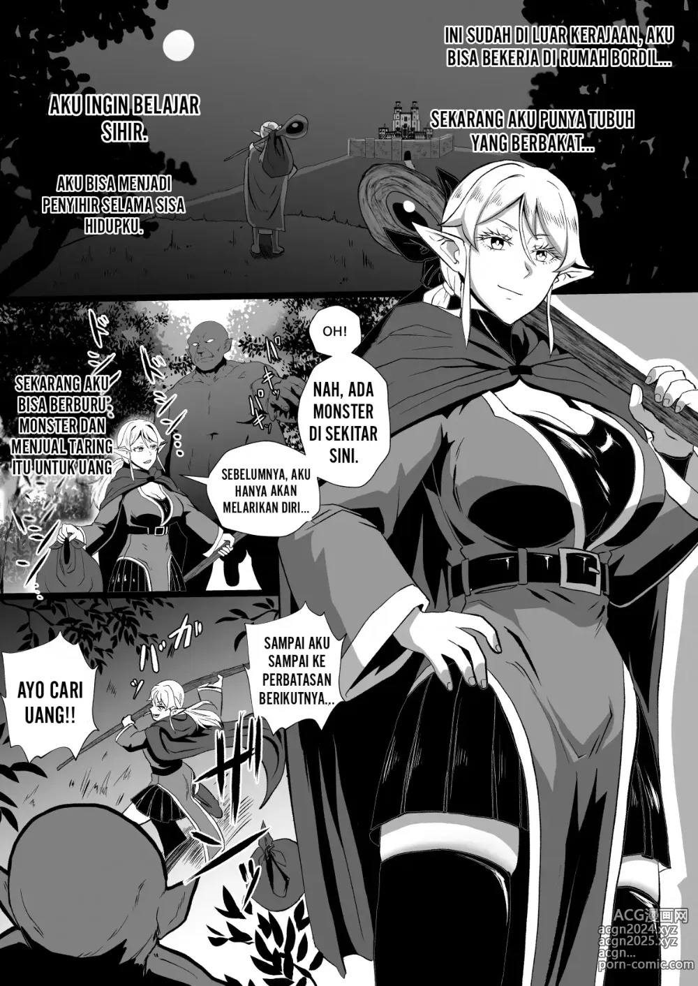 Page 26 of doujinshi JEBAKAN PENUKAR TUBUH ~ LIZA SI ELF PENYIHIR TELAH KEMBALI ~