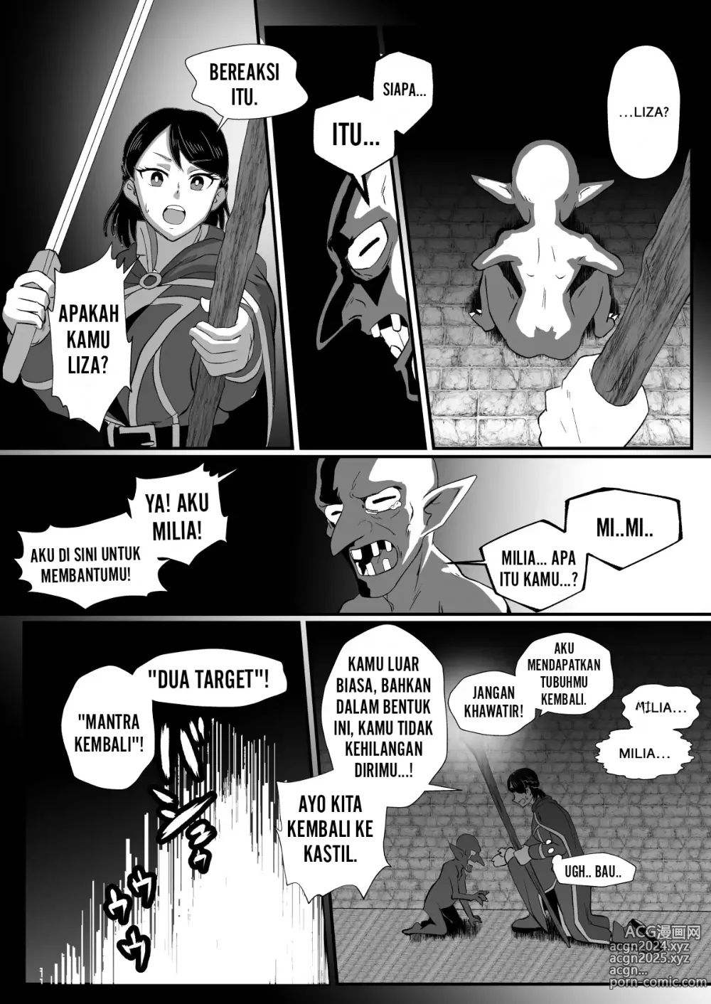 Page 33 of doujinshi JEBAKAN PENUKAR TUBUH ~ LIZA SI ELF PENYIHIR TELAH KEMBALI ~