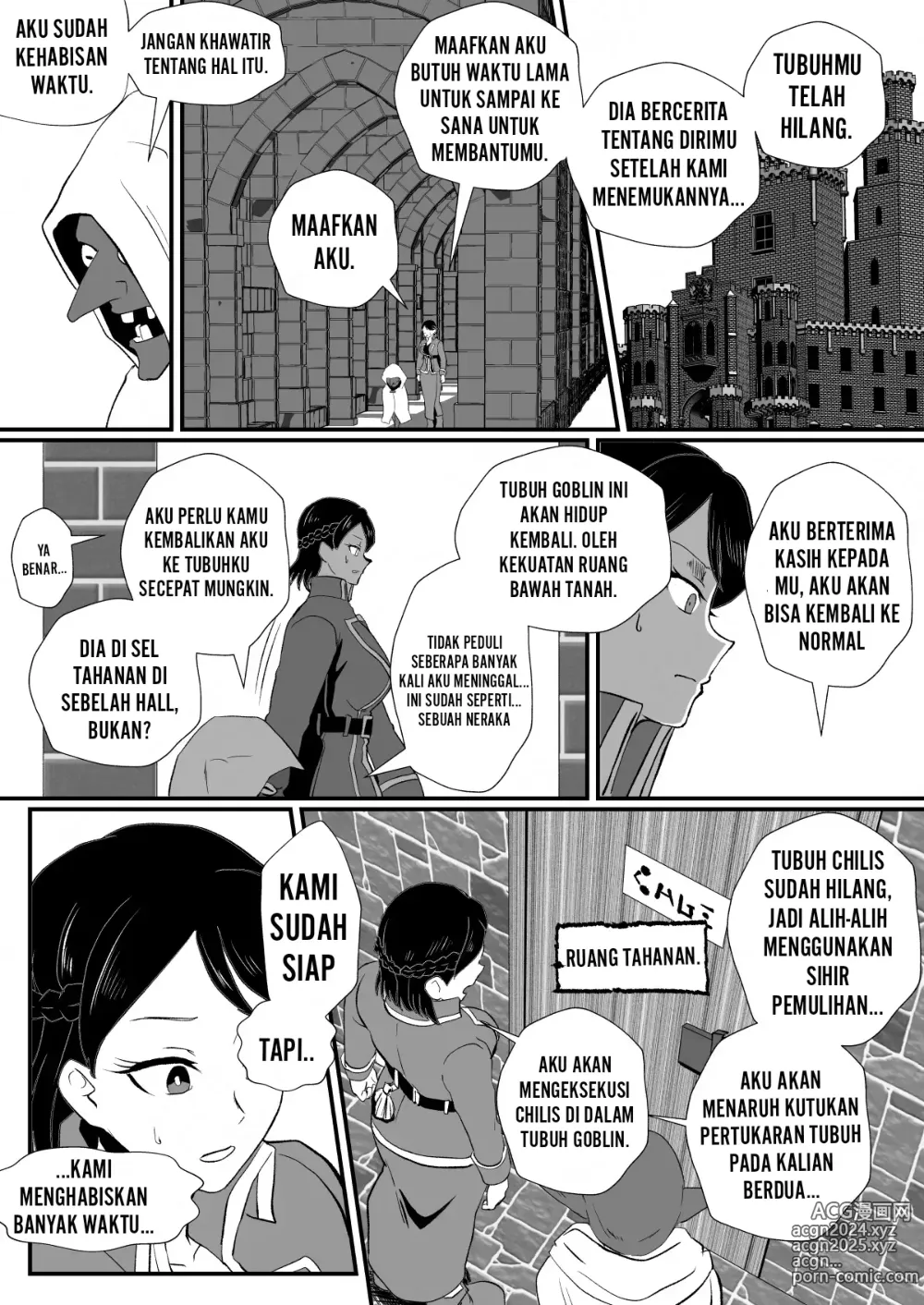 Page 34 of doujinshi JEBAKAN PENUKAR TUBUH ~ LIZA SI ELF PENYIHIR TELAH KEMBALI ~