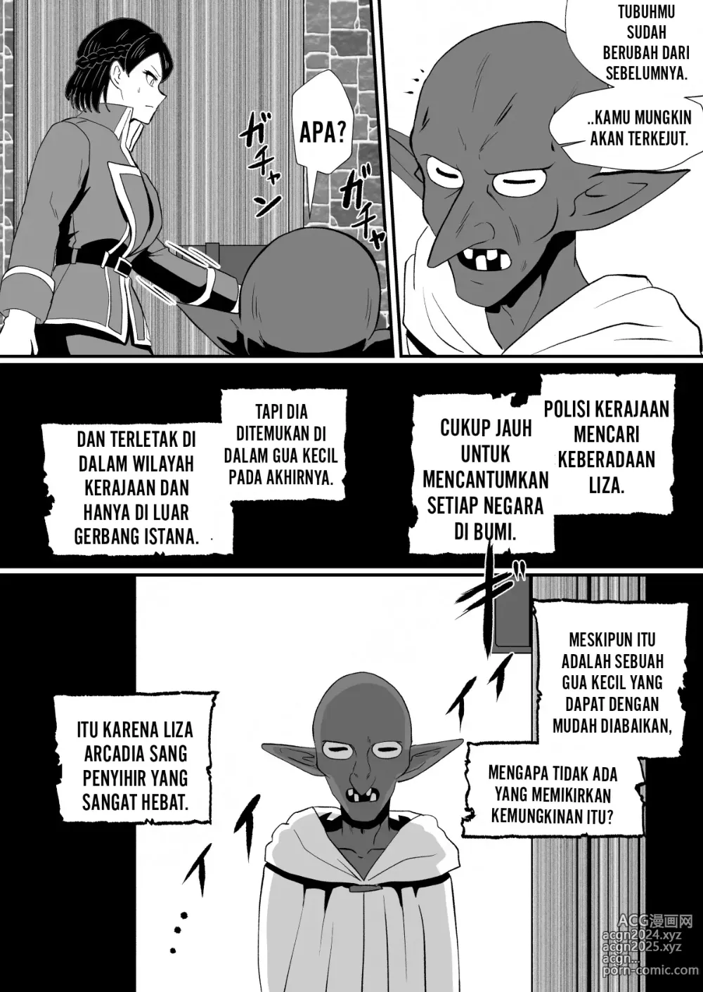 Page 35 of doujinshi JEBAKAN PENUKAR TUBUH ~ LIZA SI ELF PENYIHIR TELAH KEMBALI ~