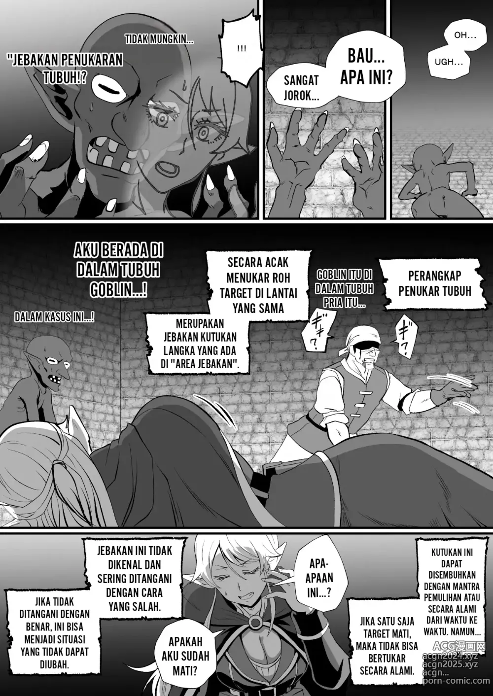 Page 5 of doujinshi JEBAKAN PENUKAR TUBUH ~ LIZA SI ELF PENYIHIR TELAH KEMBALI ~